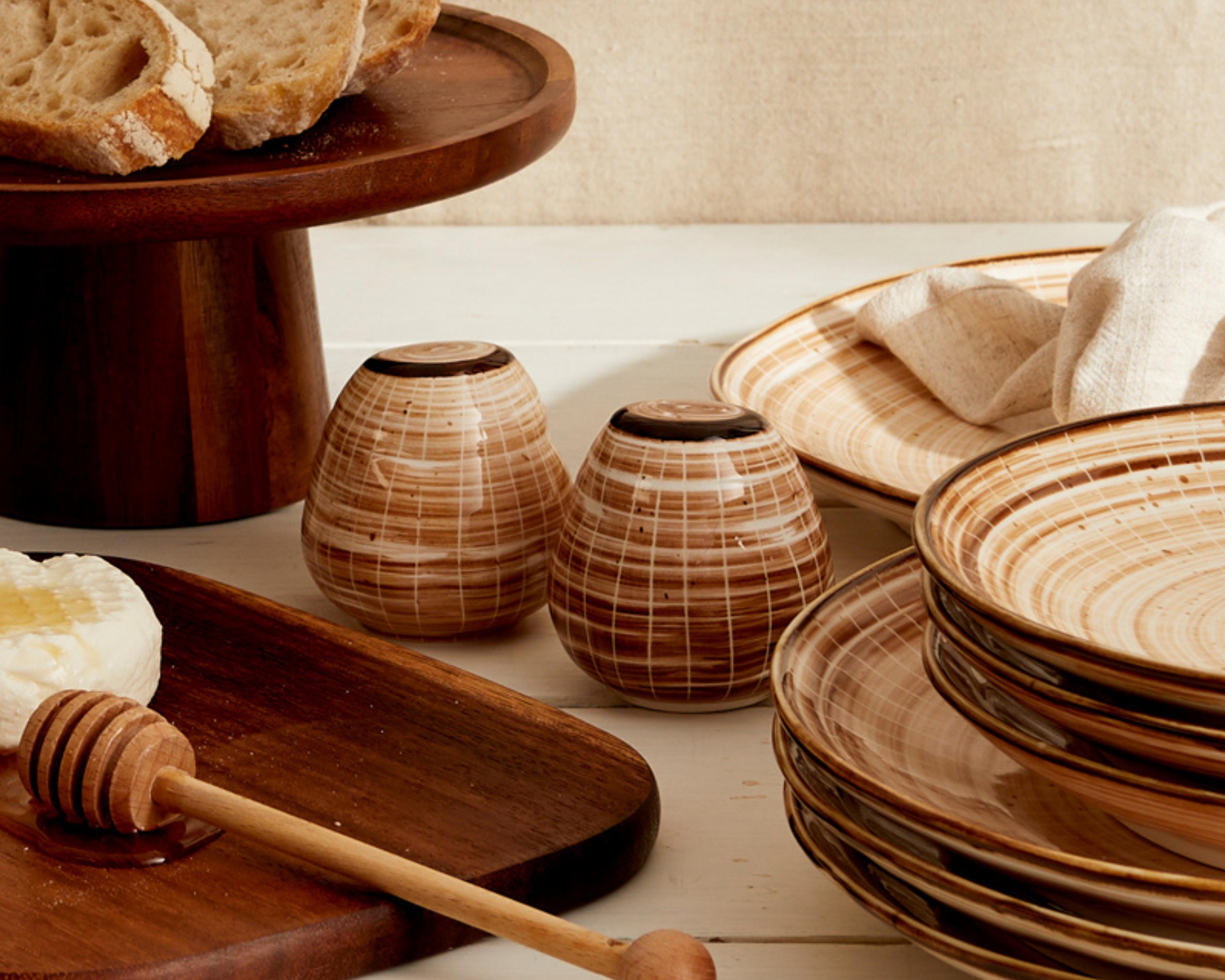 Marsali Porcelain Salt & Pepper Set